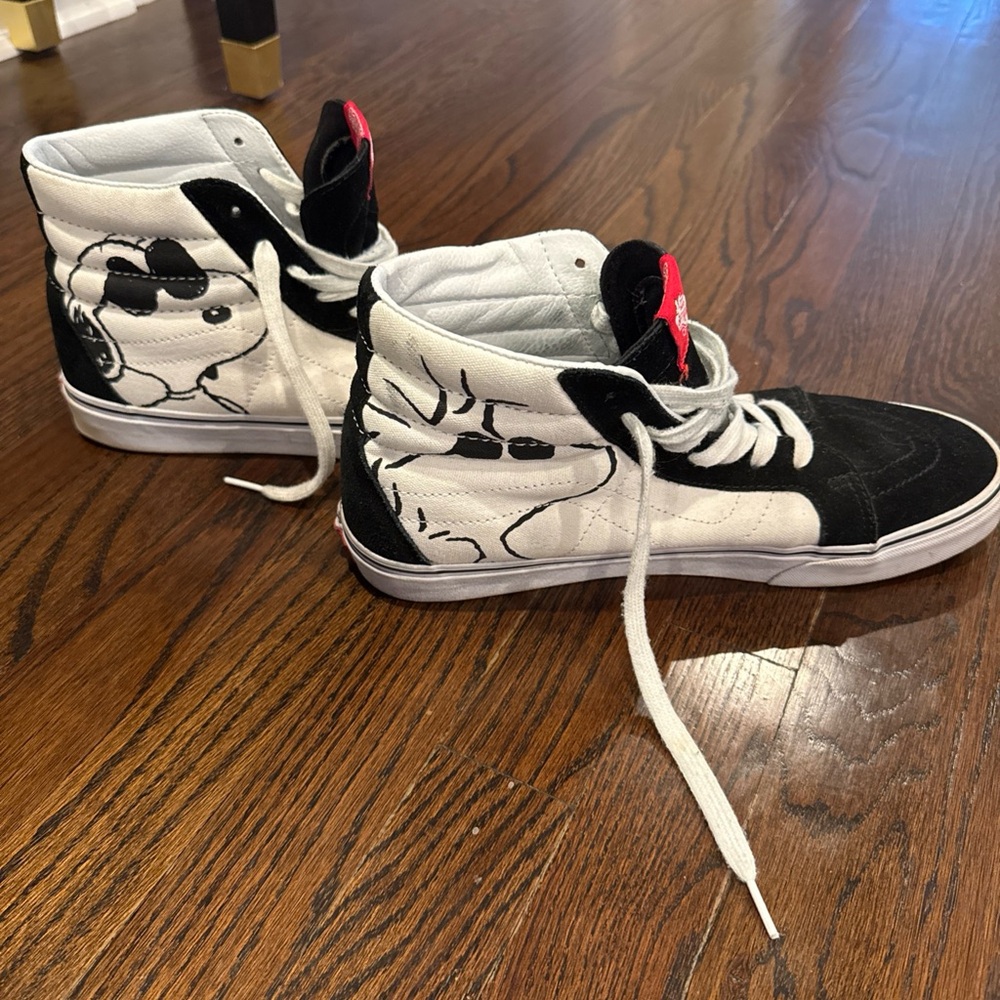 Vans sk8 hi limited edition Joe Cool Snoopy Woodstock sneakers size 12